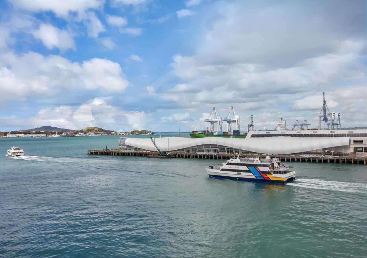 Waterfront Seaview Hotel Apartment - Same Building Block As Auckland Hilton Экстерьер фото