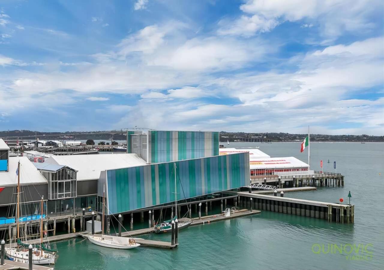Waterfront Seaview Hotel Apartment - Same Building Block As Auckland Hilton Экстерьер фото